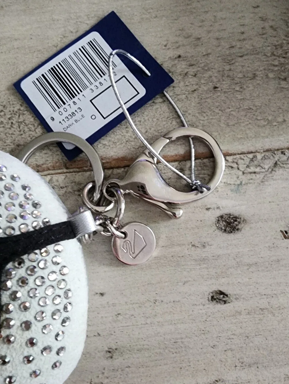 Swarovski Erika Crystal Bag Charm Keyring